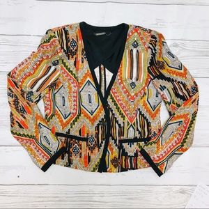 Trina Turk Indian Orange Tribal Coachella Festival